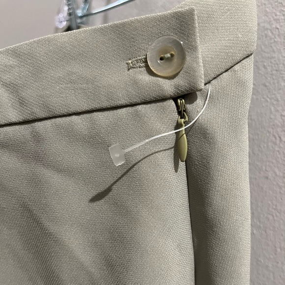 ⭐️ NWT - Vintage Rena Rowan Suit Skirt - Light pastel green - Size 14 - Picture 7 of 8